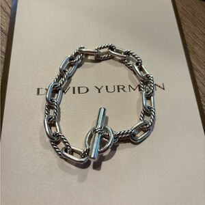 David Yurman Madison Toggle Chain Bracelet Size Large, 8.5mm